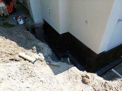 Newly Installed Foundation