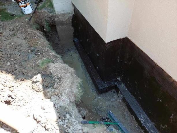 Newly Installed Residential Foundation