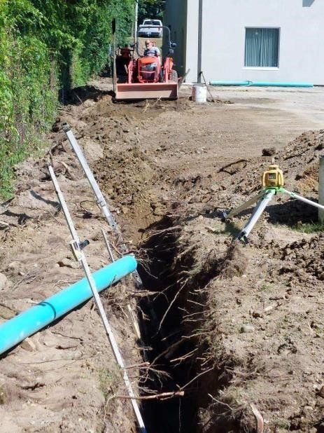 Drain Line Excavation