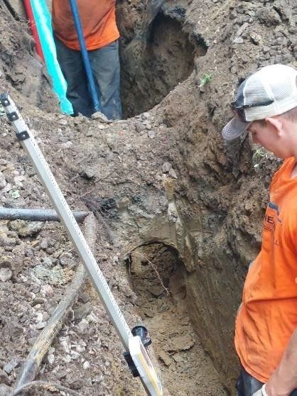 Workers Doing Excavation