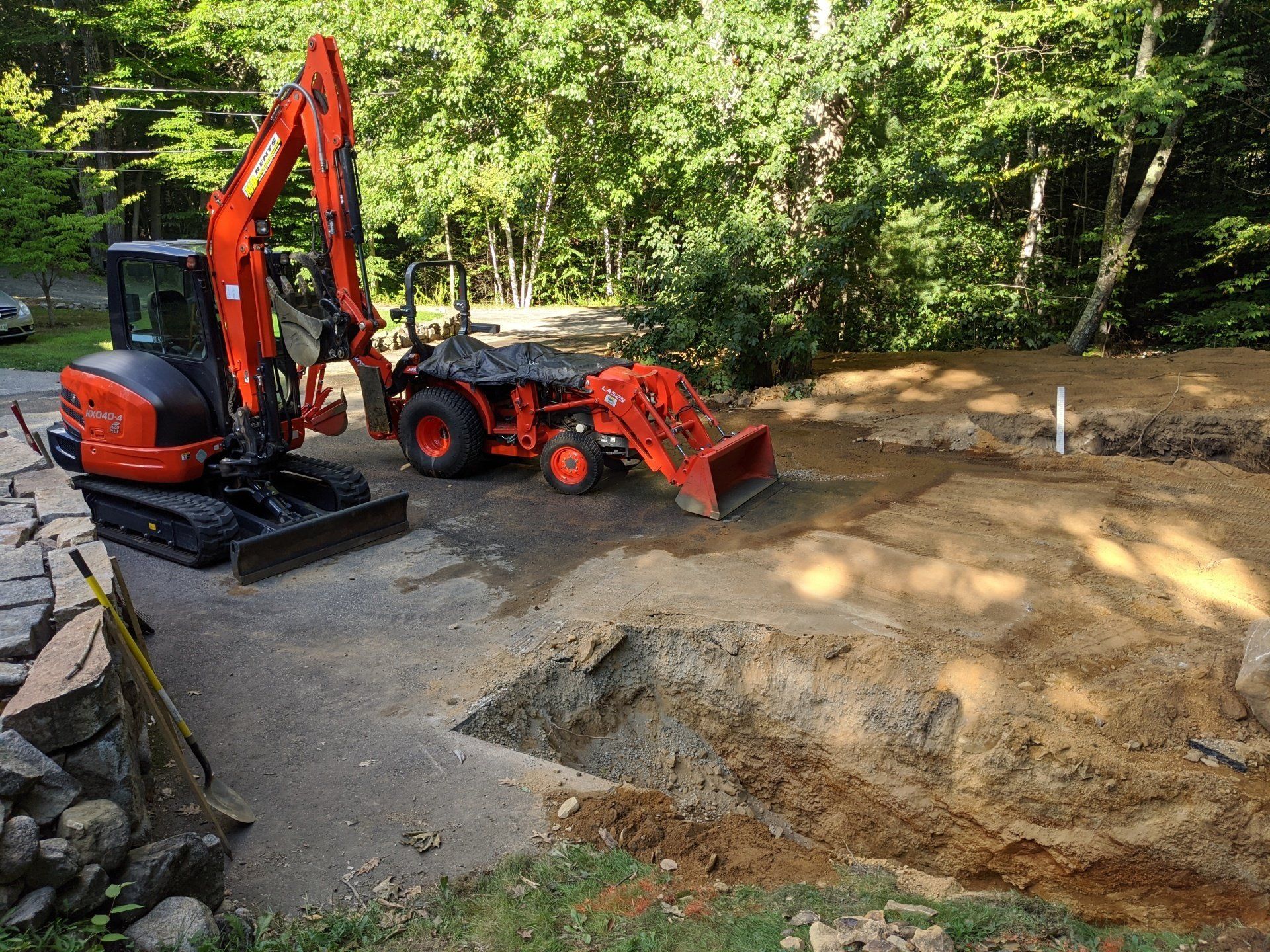 Construction Site With Heavy Machinery