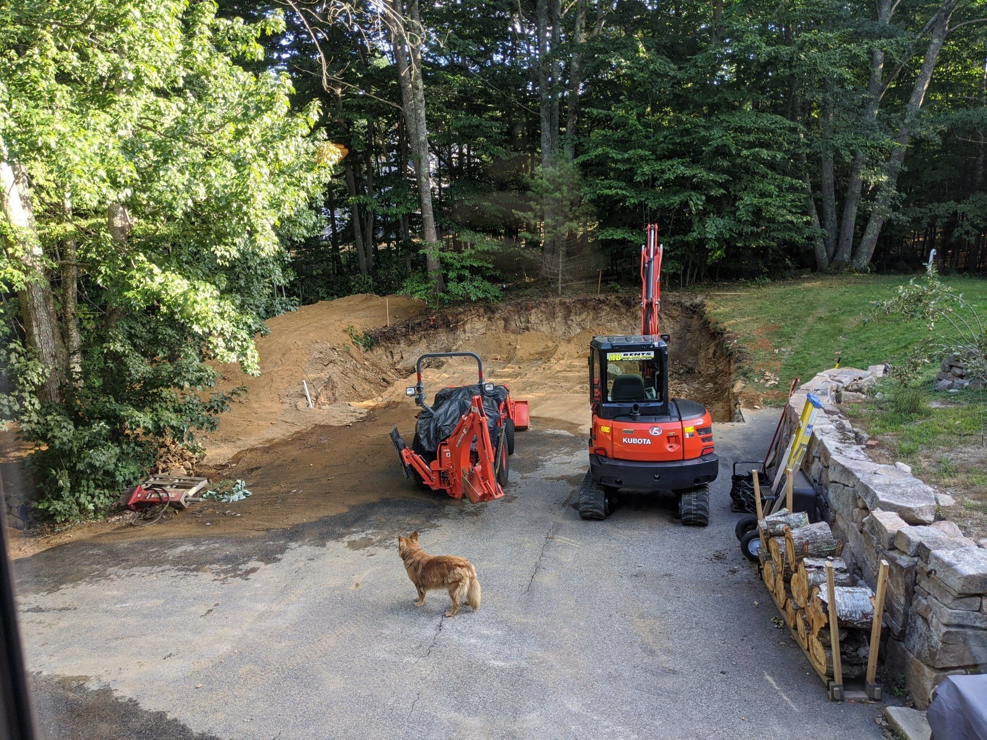 Excavation for New Foundation