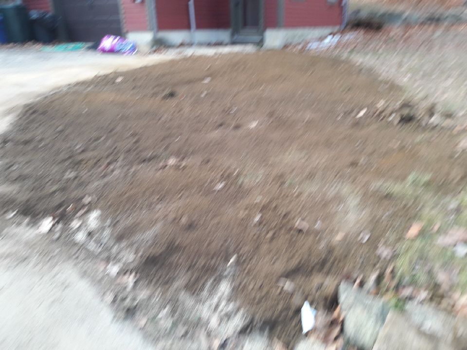 Gravel Covered With Sand