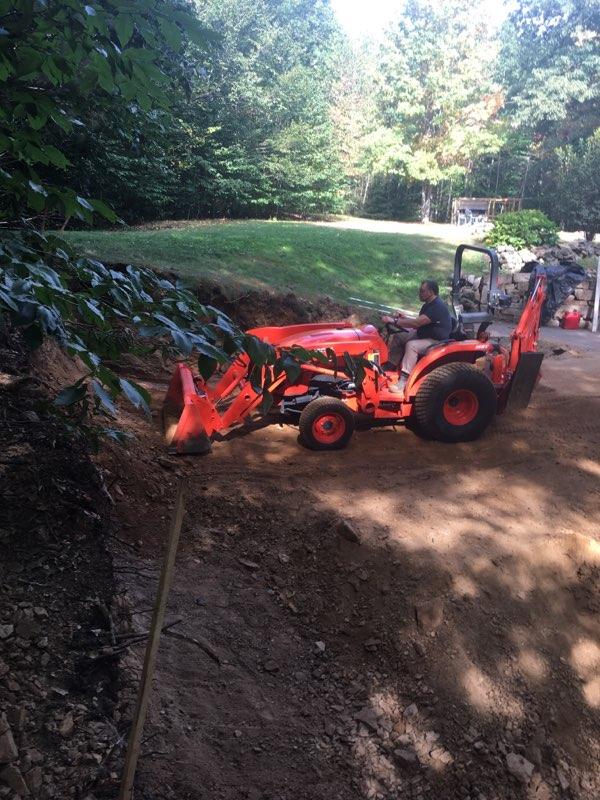 Professional Worker Operating Loader