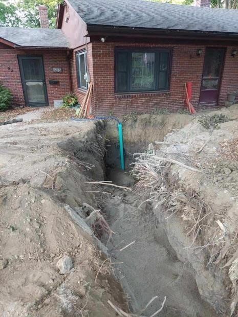 Newly Excavated Area