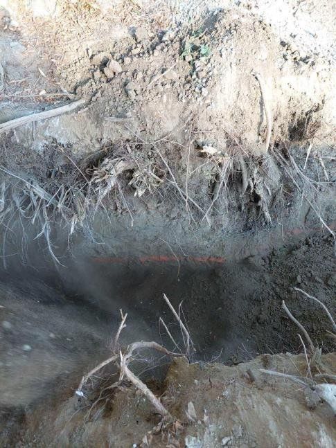 A Pit for Septic Tank