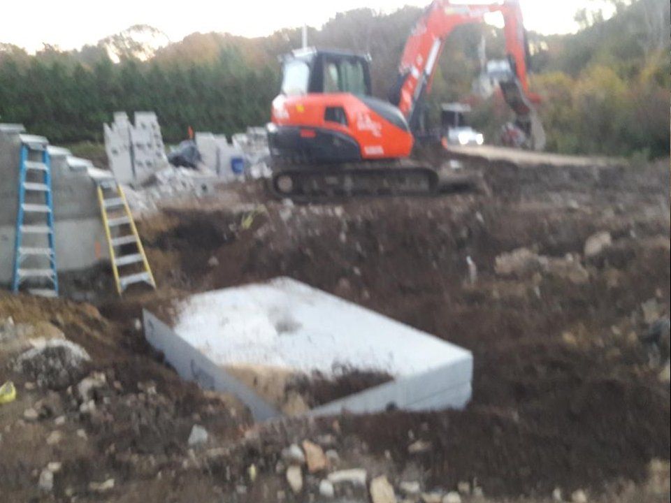 On Going Septic Tank Installation