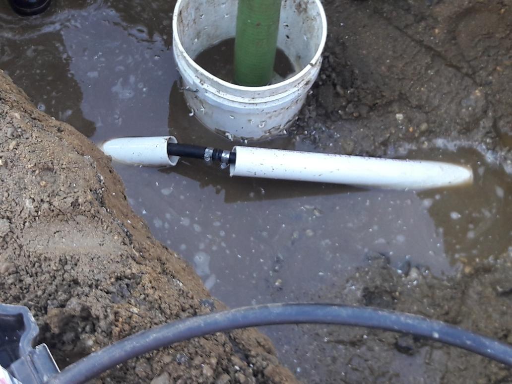 Newly Repaired Pipe Line