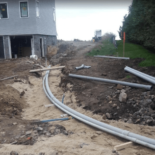 New Pipes for Residential Utility