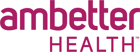 The logo for ambetter health is purple and white on a white background.