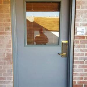 ABPG Hotel Kitchen Door﻿ After — Garage Doors in Baltimore, MD