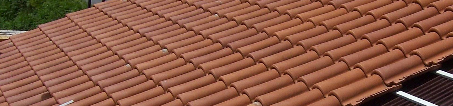 tetto con tegole