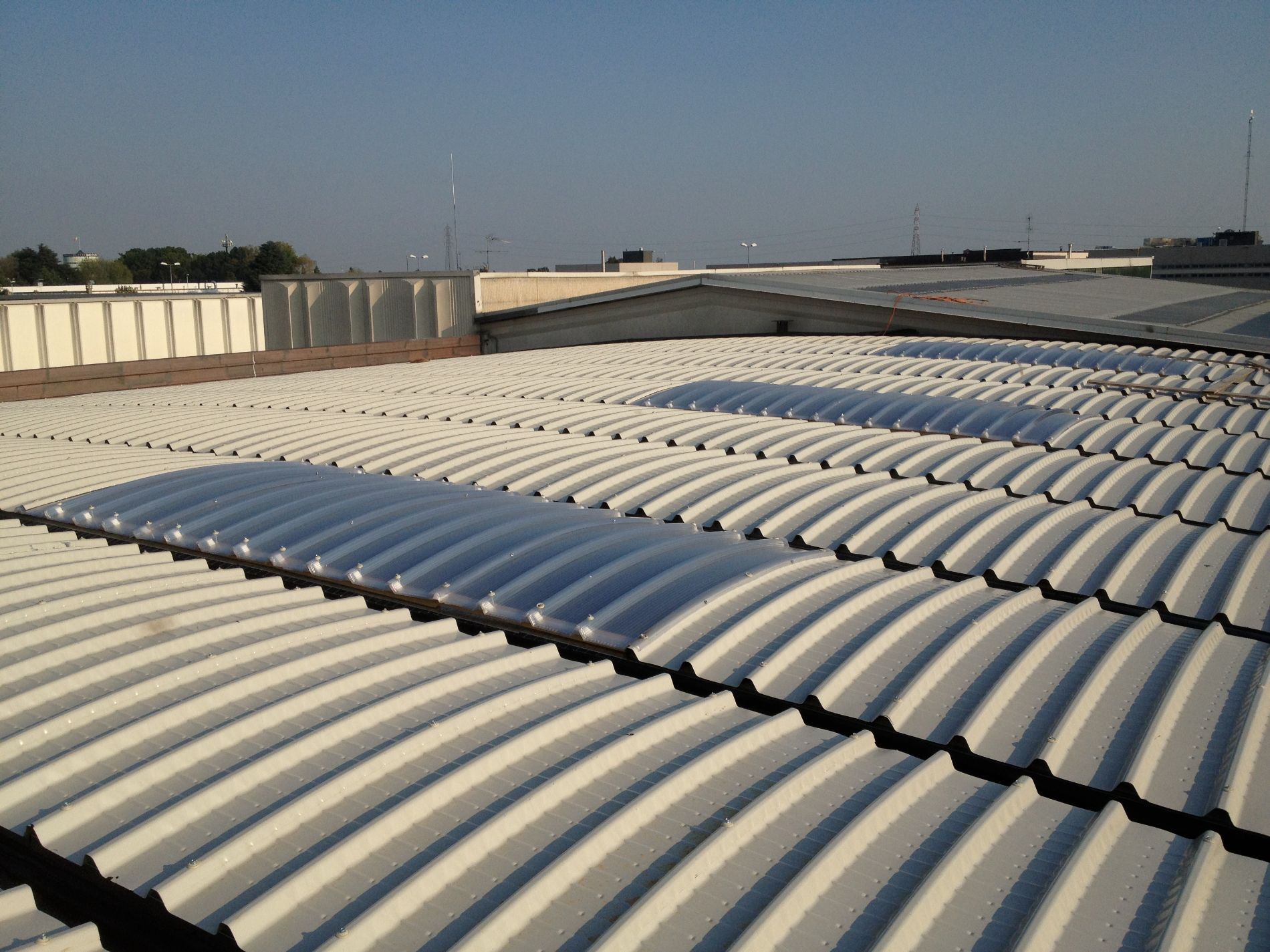 copertura in lamiera