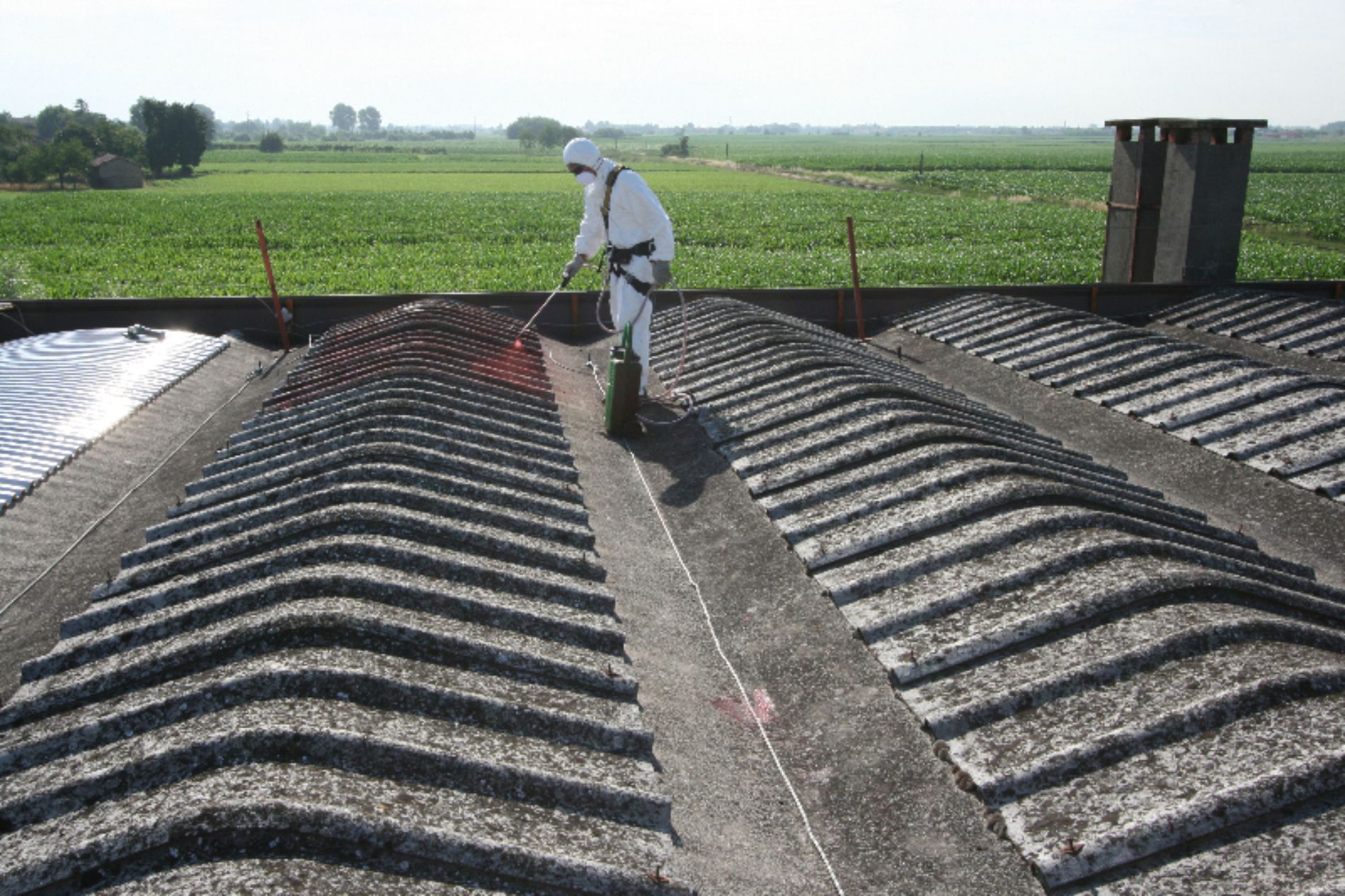 copertura in amianto