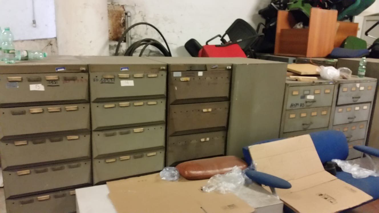 smaltimento documenti archivio