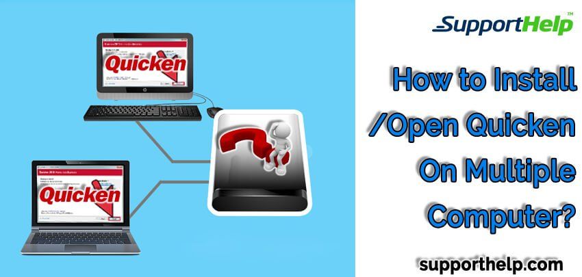 how to download quicken to a new computer