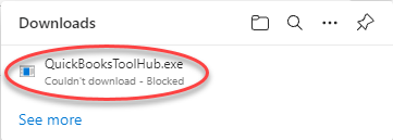 QuickBooksToolHub.exe Has Been Blocked