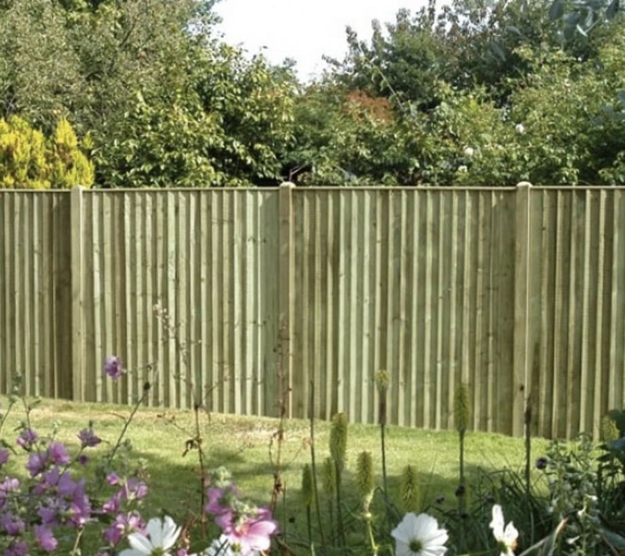Installed new feather Edge Fence Panel in south of Northampton