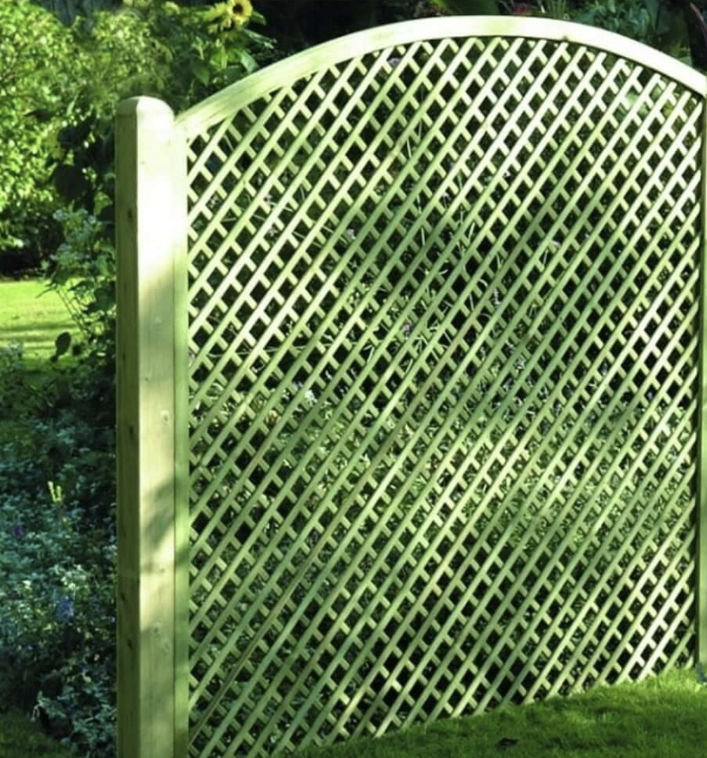 fence repair in Northampton. Install new  Convex Panel Fence