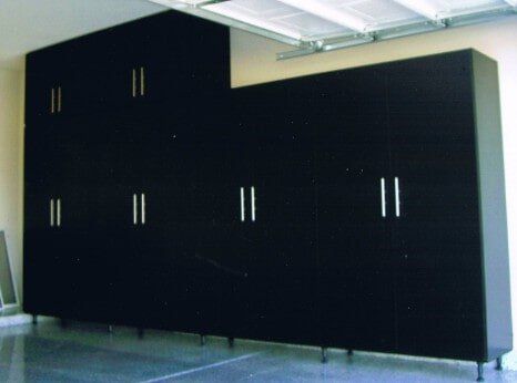 Black garage cabinet - Custom Closets in Glendale, AZ