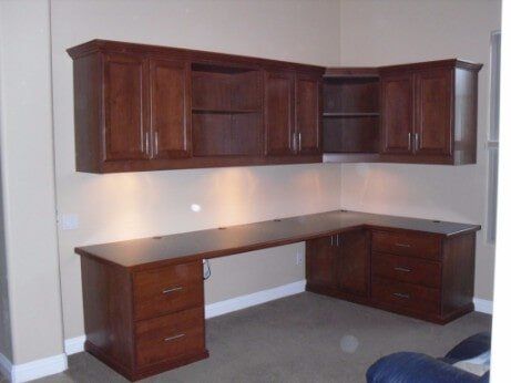 Cabinet and long side table - Custom Closets in Glendale, AZ