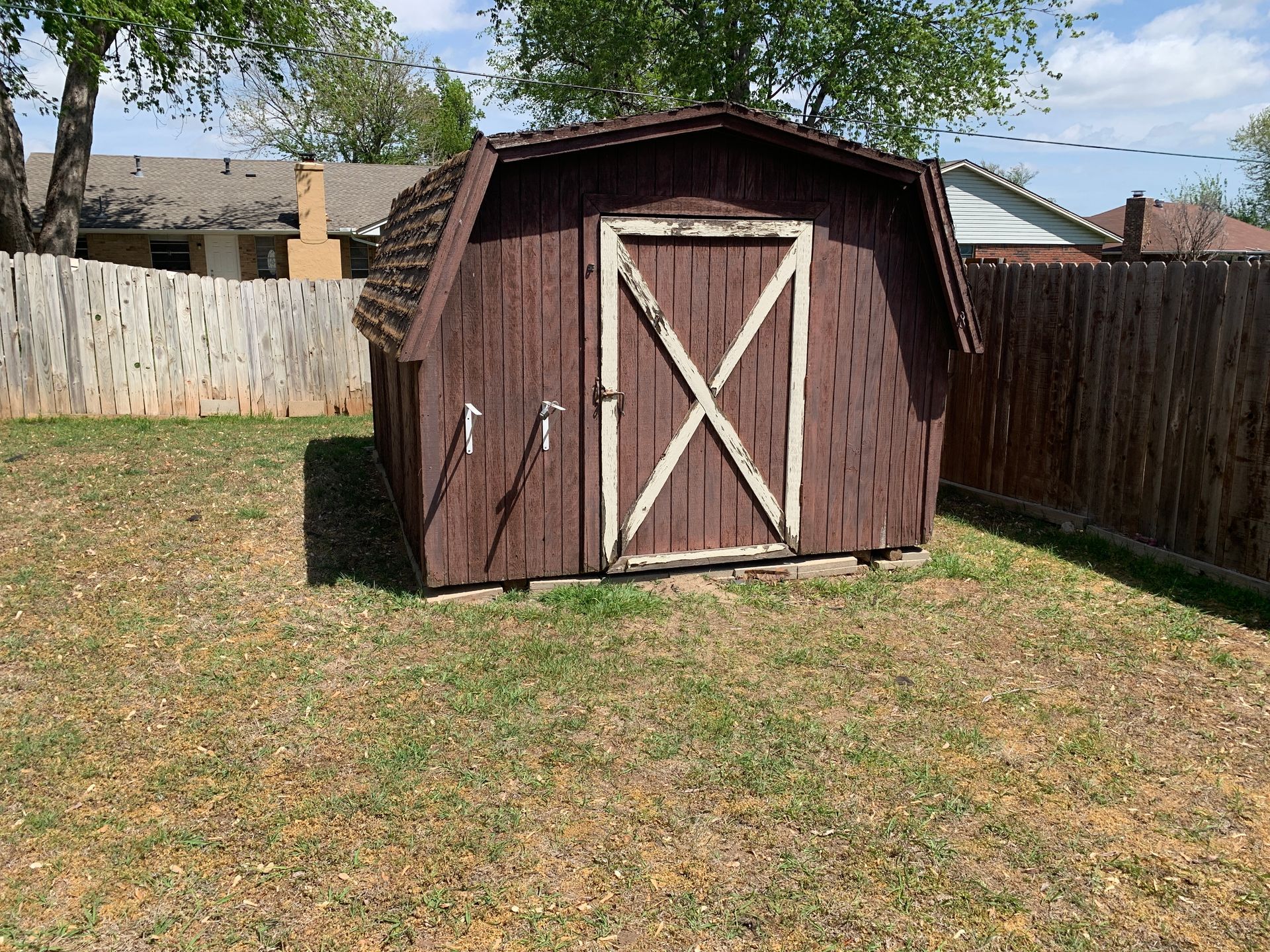 Moore shed removal