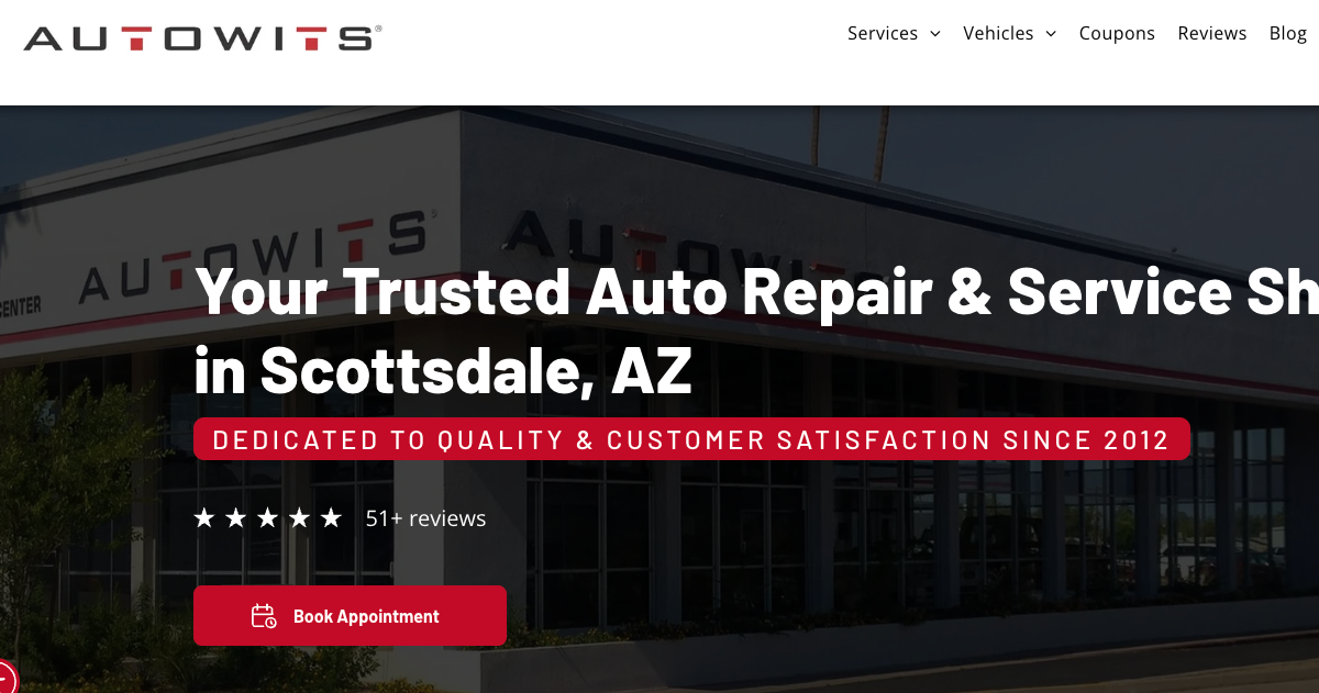 AutoWits Auto Repair Service Shop Scottsdale, AZ