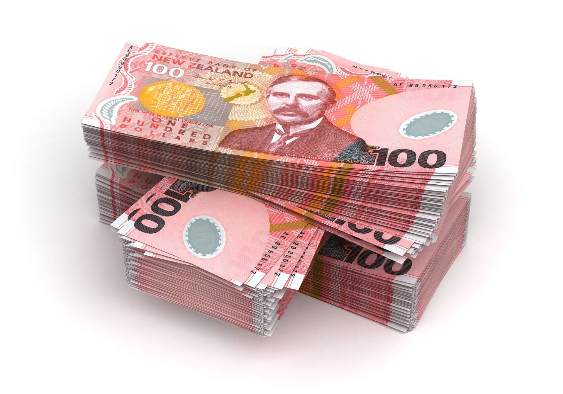stack of $100 NZ bills
