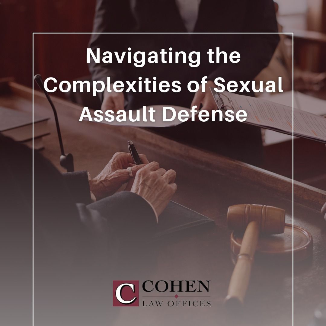 Sexual Assault Defense Banner - Eau Claire, WI - Cohen Law Offices, LLC