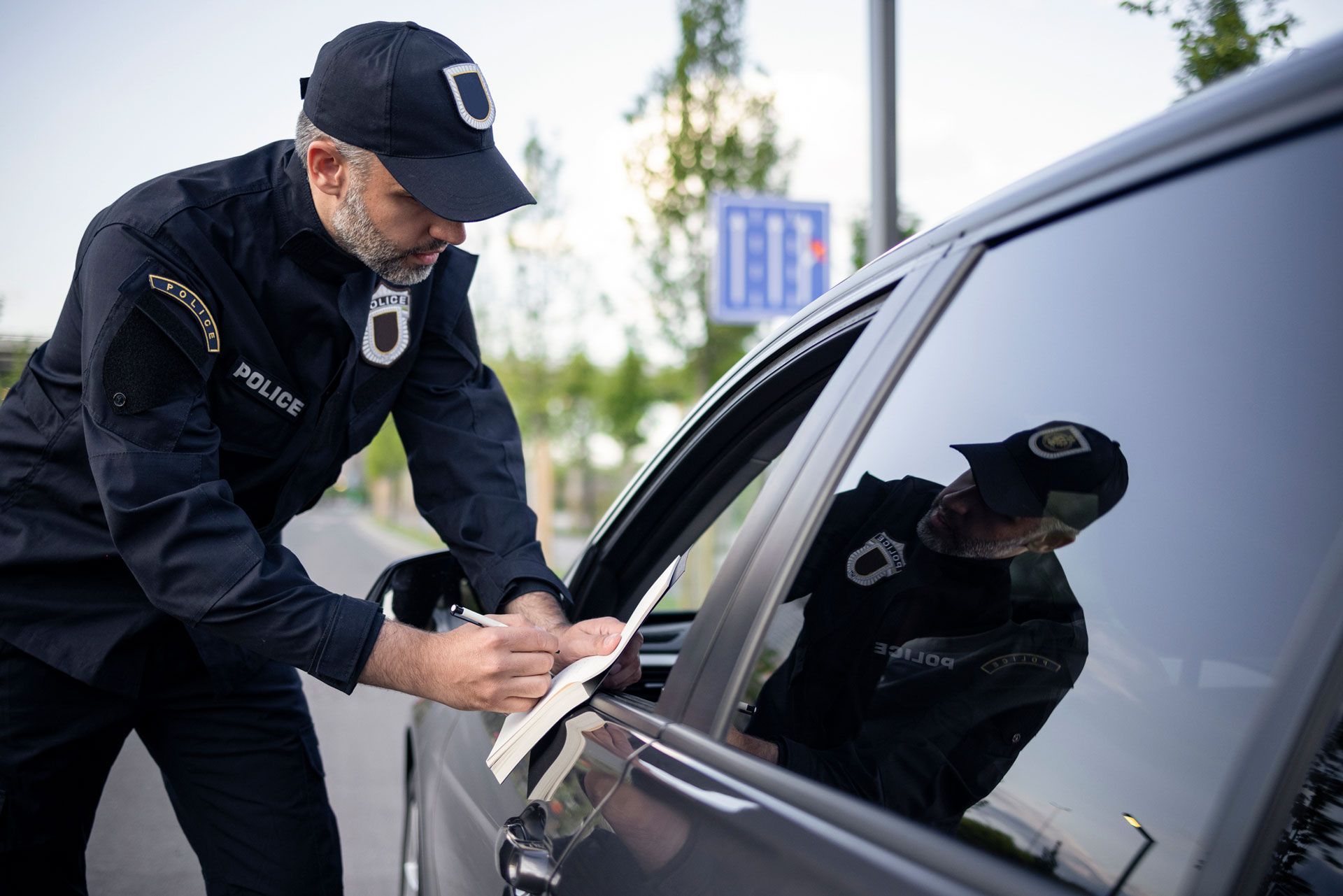 Police Officer at Work — Eau Claire, WI — Cohen Law Offices