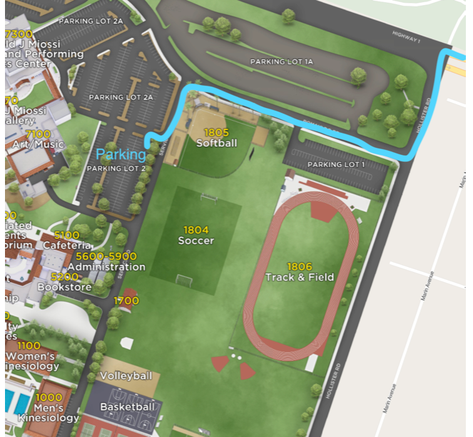 Cuesta College Map