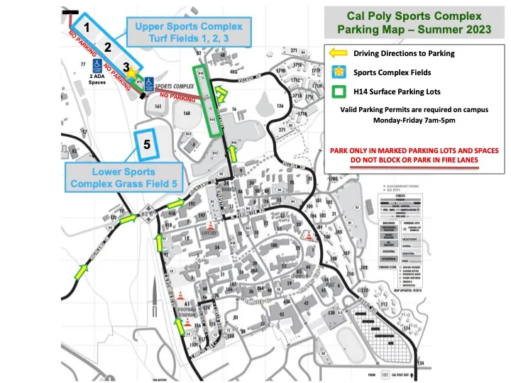 Cal Poly Map