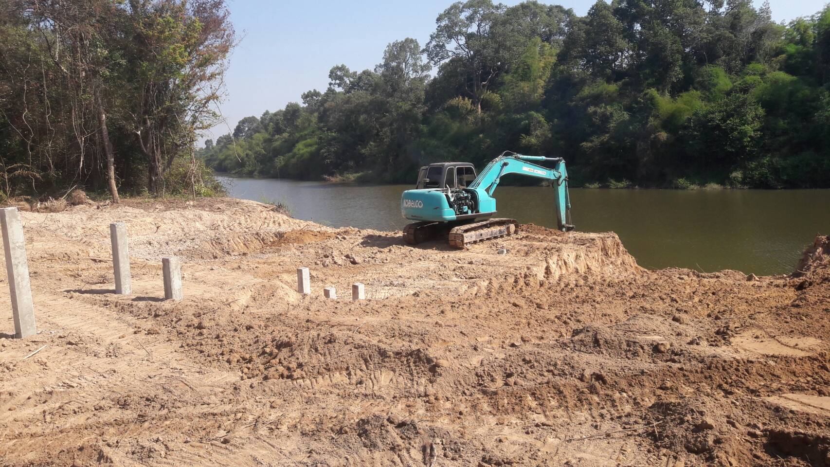 รถแมคโคร PC200, E110, backhoe, รถแบ็คโฮ