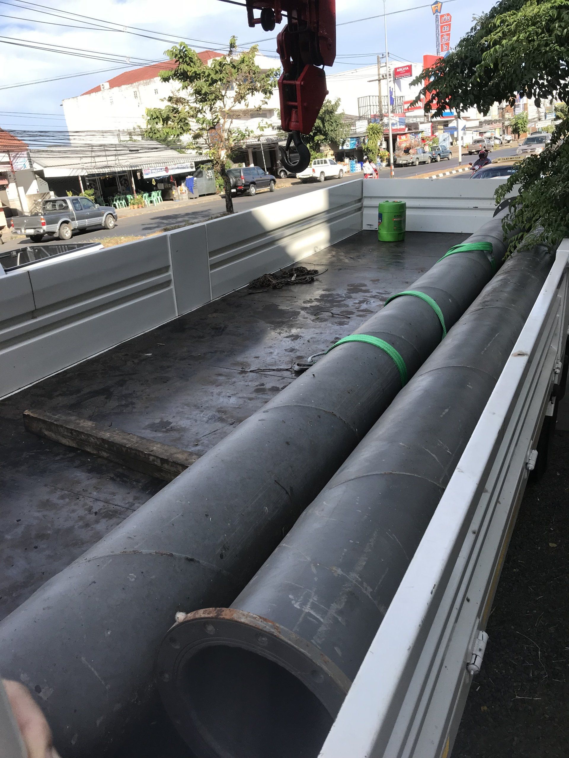 รถบรรทุกหกล้อติดเครน, รถกระบะยาวพิเศษ, ชลประทาน