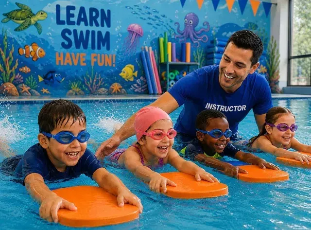 Summer swim lessons