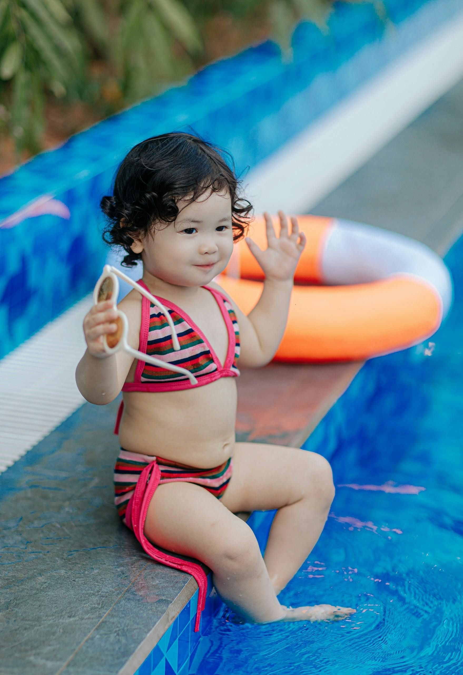 Toddler swim lessons at Katie's Kickers in Norfolk VA