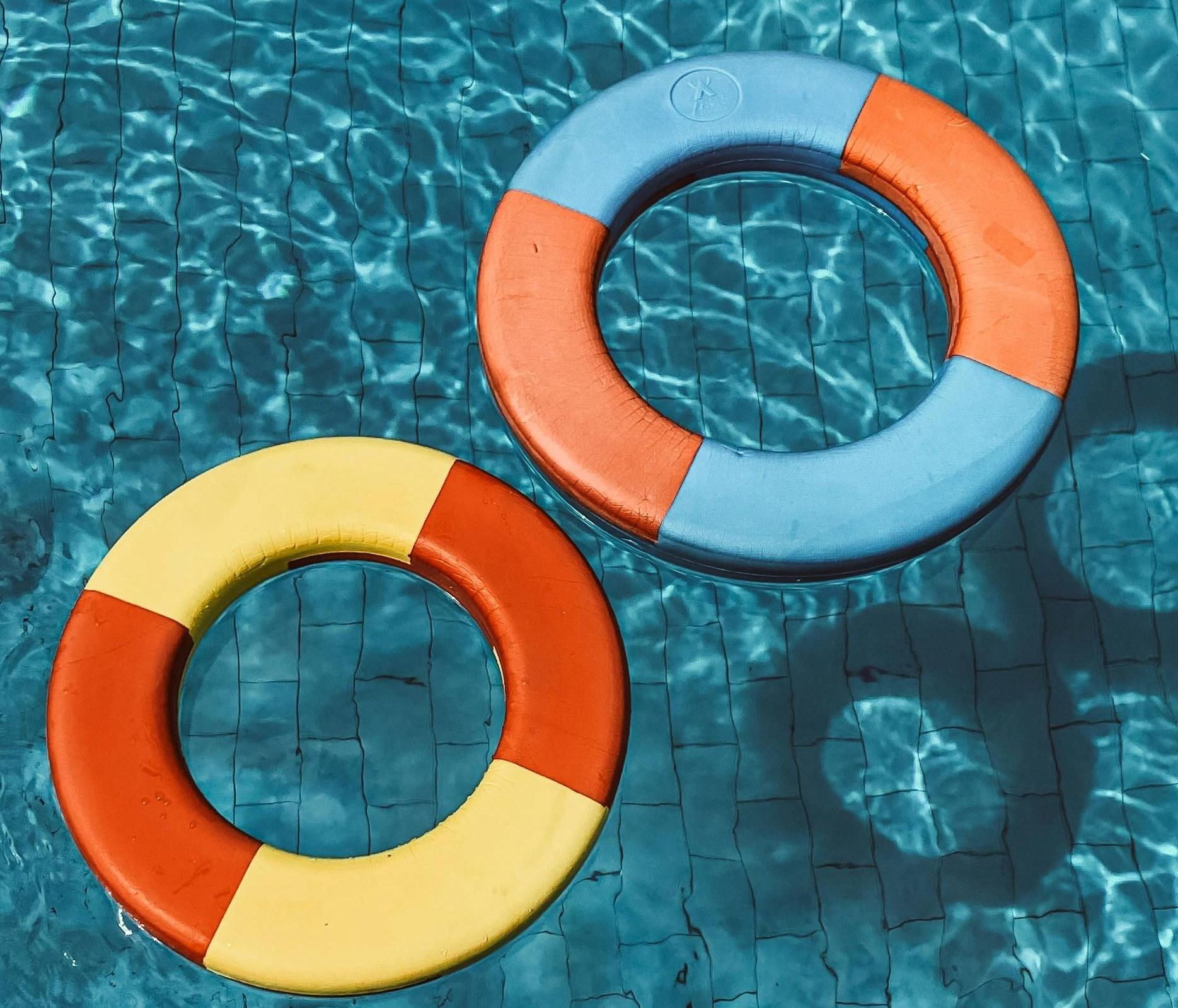 rescue floats in swimming pool Hampton Roads VA