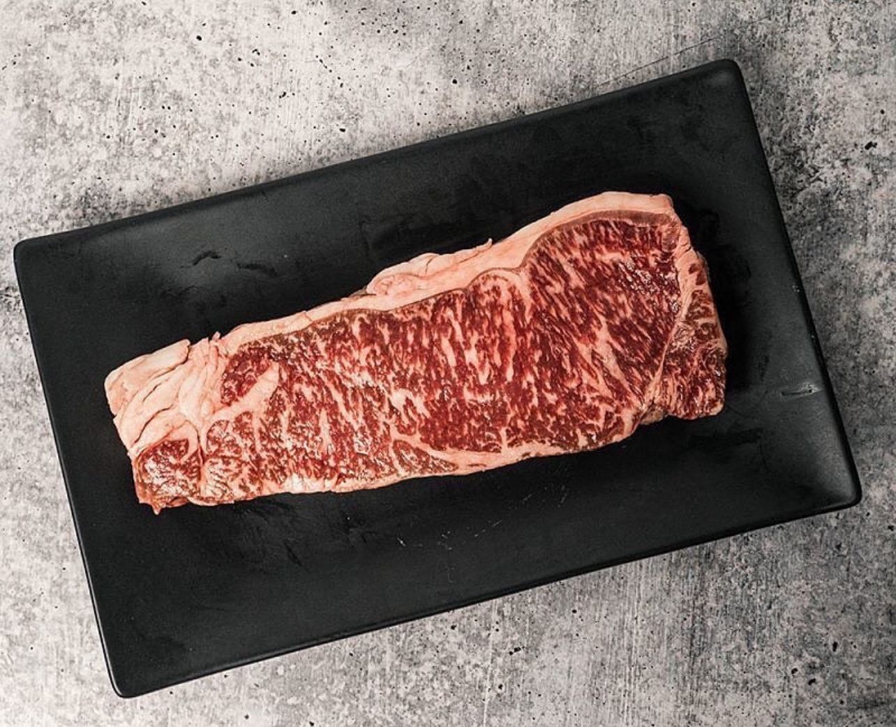 Japanese Wagyu New York Score 9