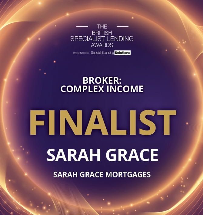 Sarah Grace Mortgages |  Broker Complex Income Finalist