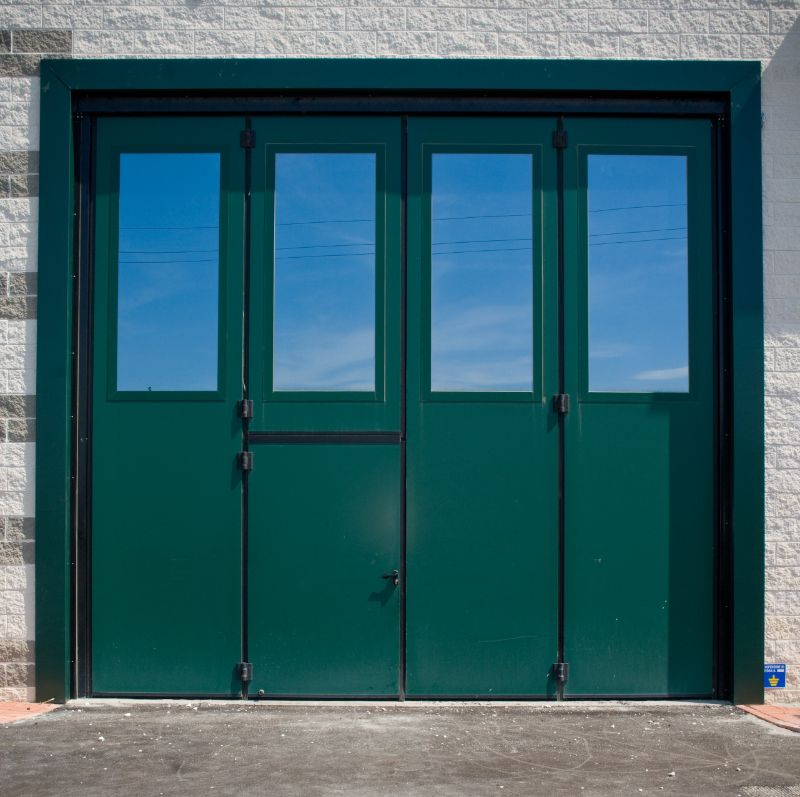 Portone a libro verde