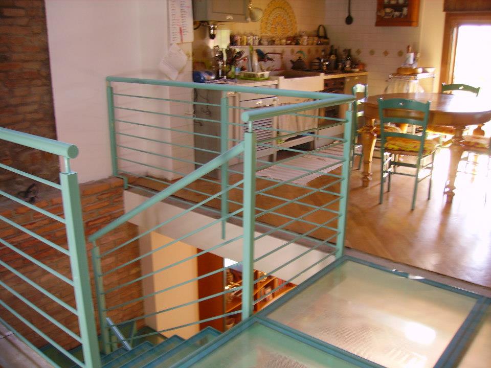 parapetto di una scala