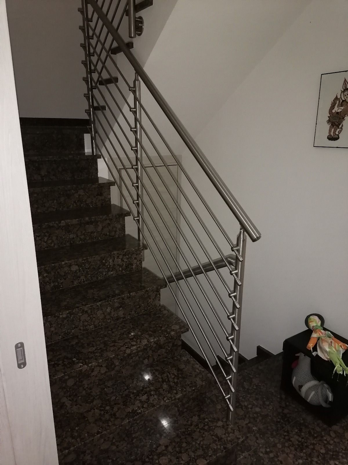 ringhiera in acciaio inossidabile