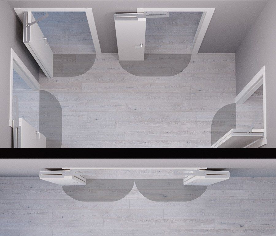 porta interna a libro