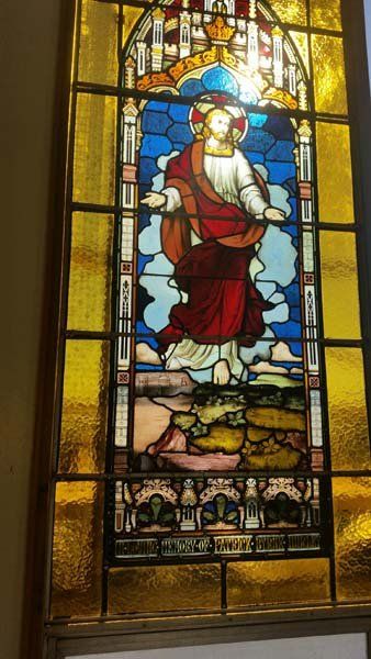 colorful stained glass