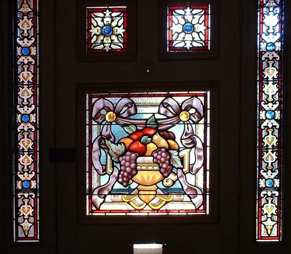 stained glass windows