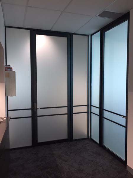 opaque glass windows