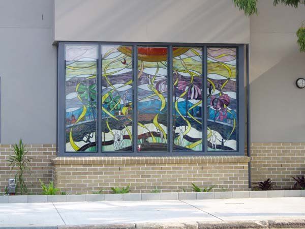 uniting care glass art