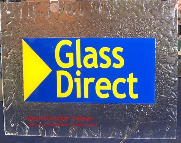 glass direct glass sign
