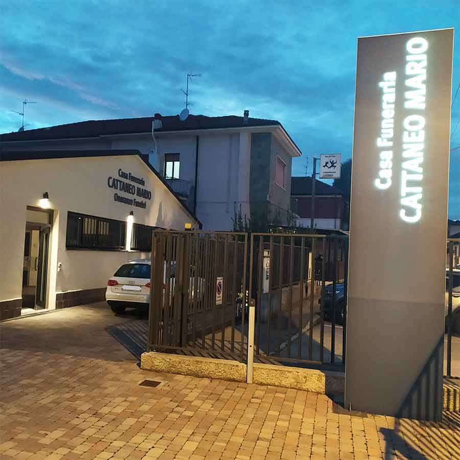 casa funeraria dell'agenzia di pompe funebri a Pregnana Milanese