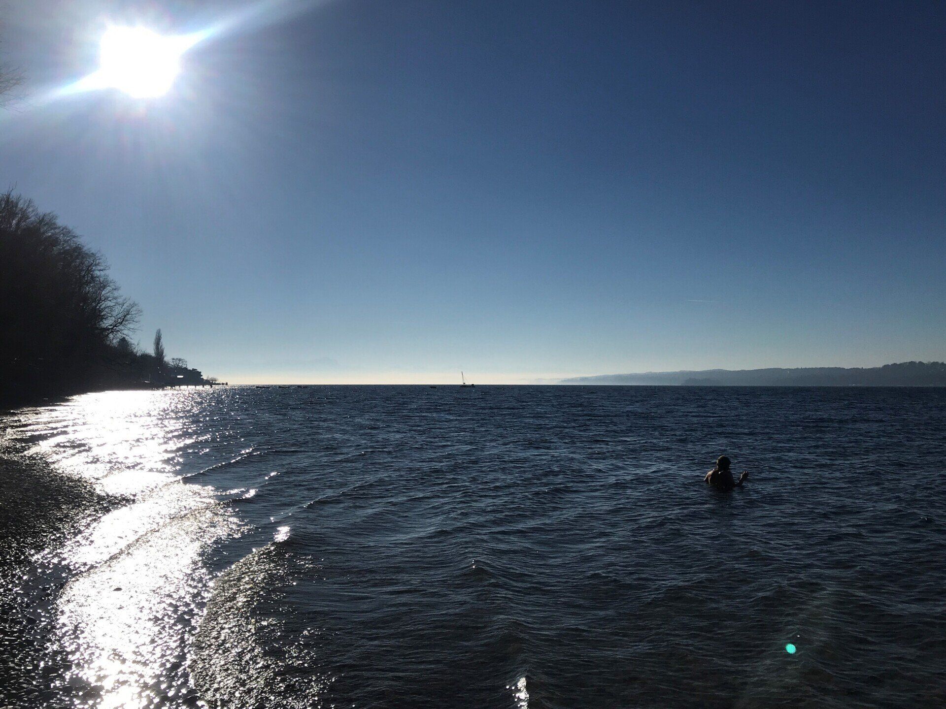 Starnberger See im Januar